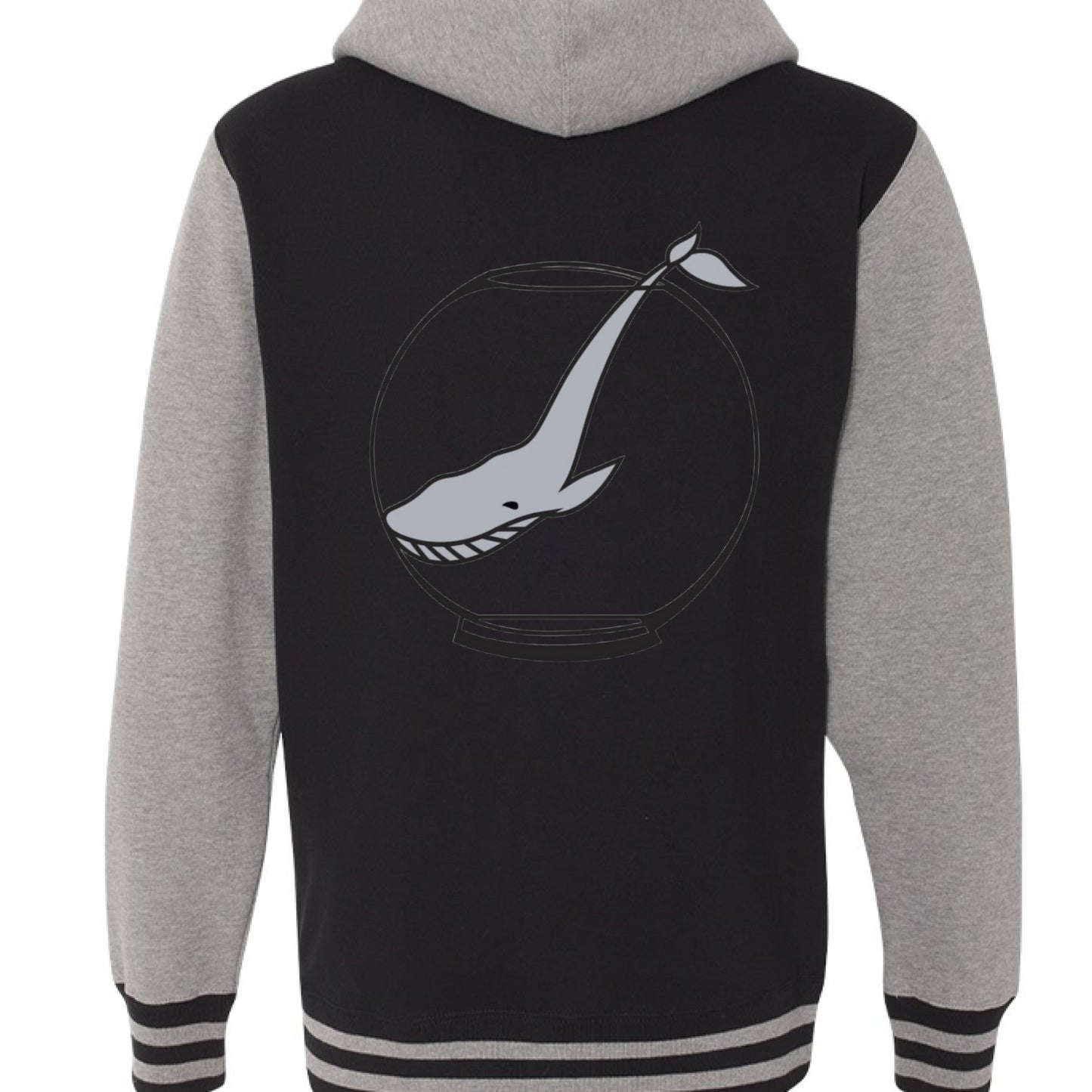 Black/ Gunmetal Heather - BACK