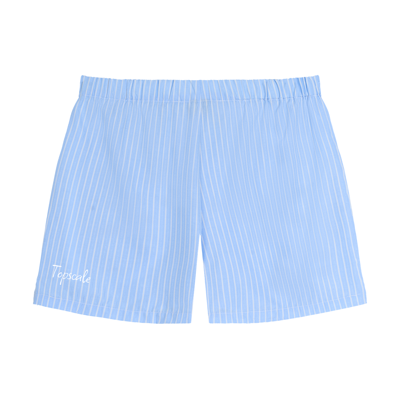 Topscale by Frank Howard  Summer Collection Striped Elastic Waist Shorts