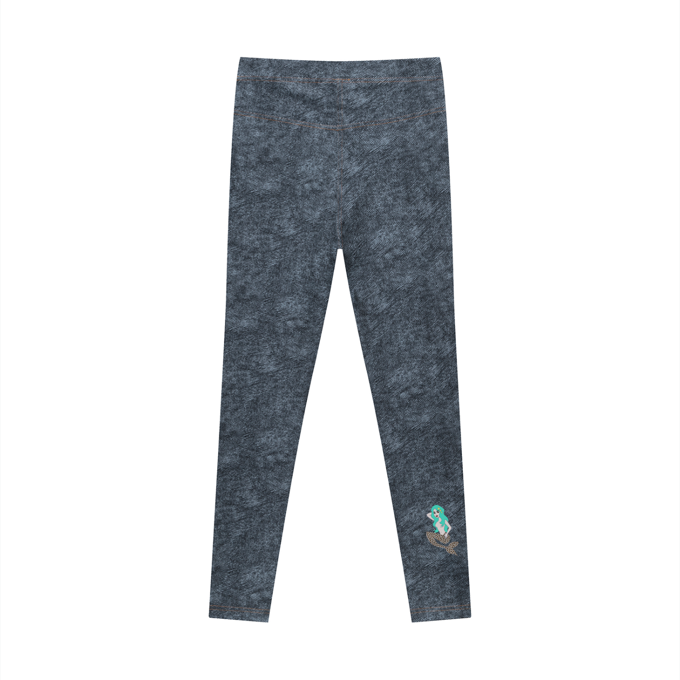 Topscale lady Women's Faux Denim Zip-Fly Leggings