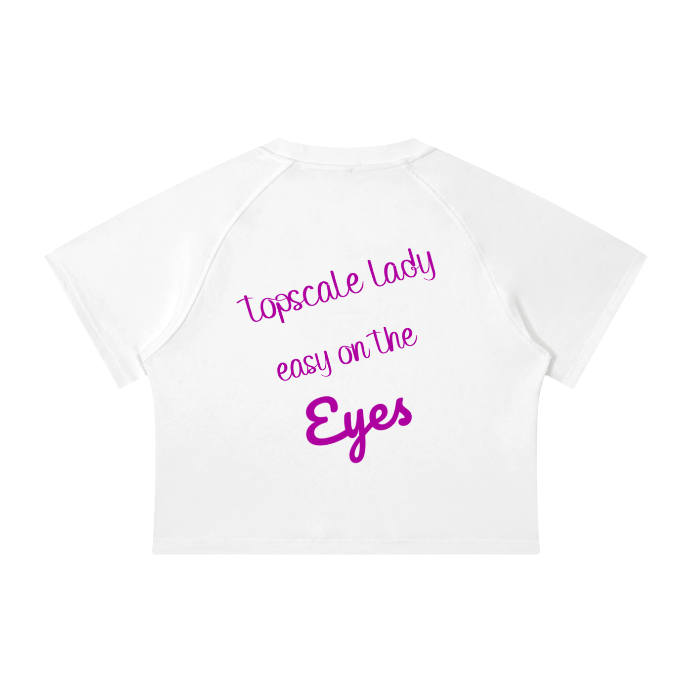 Women's Mineral Wash Raglan Crop T-Shirt