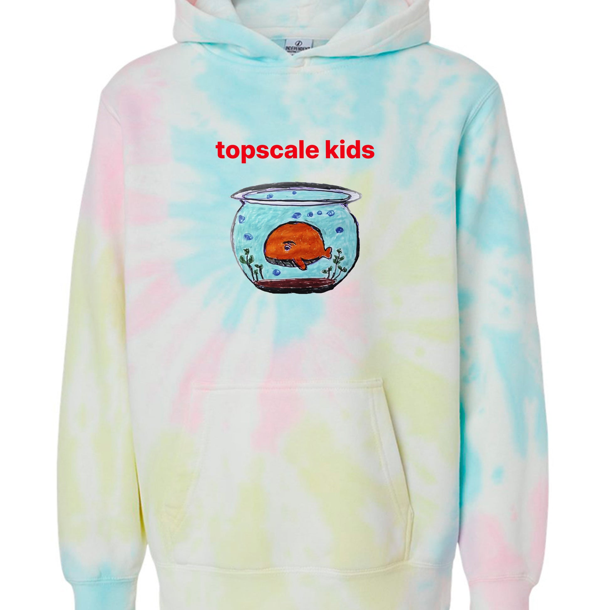 Tie Dye Sunset Swirl - FRONT