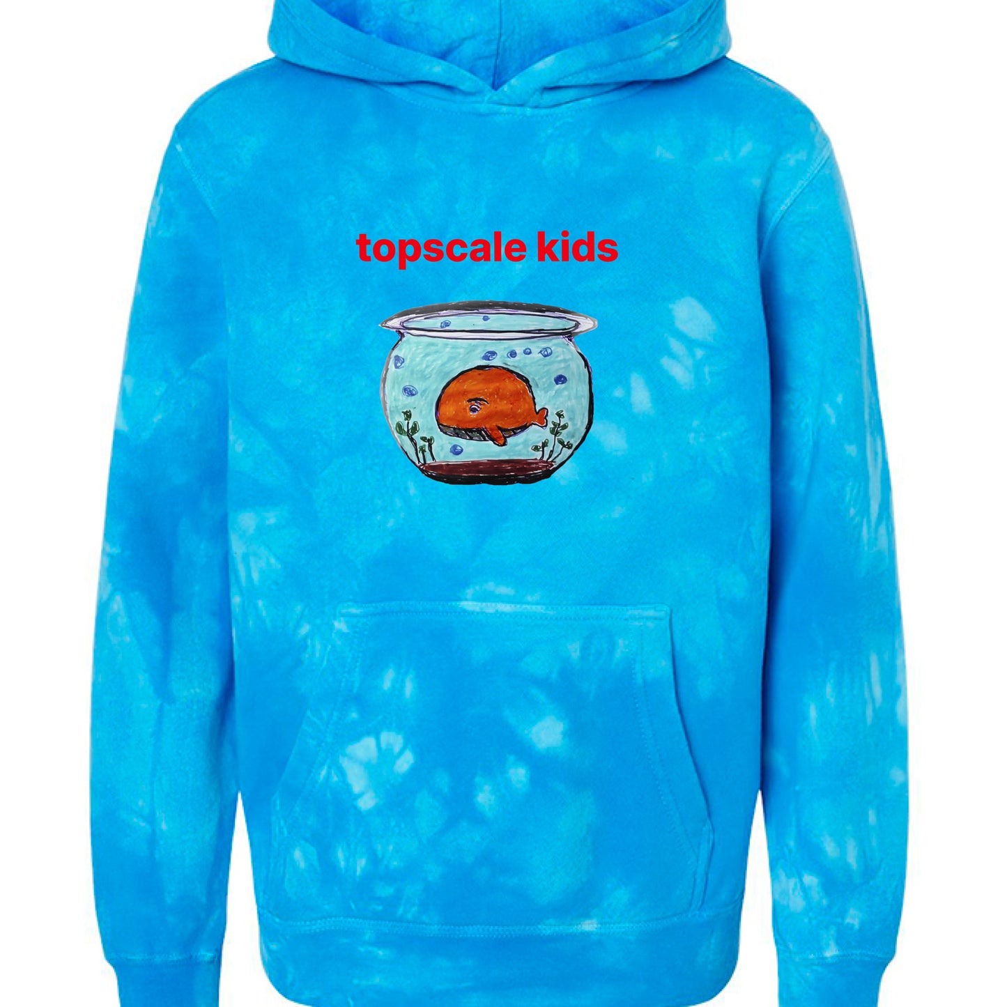 Tie Dye Aqua Blue - FRONT
