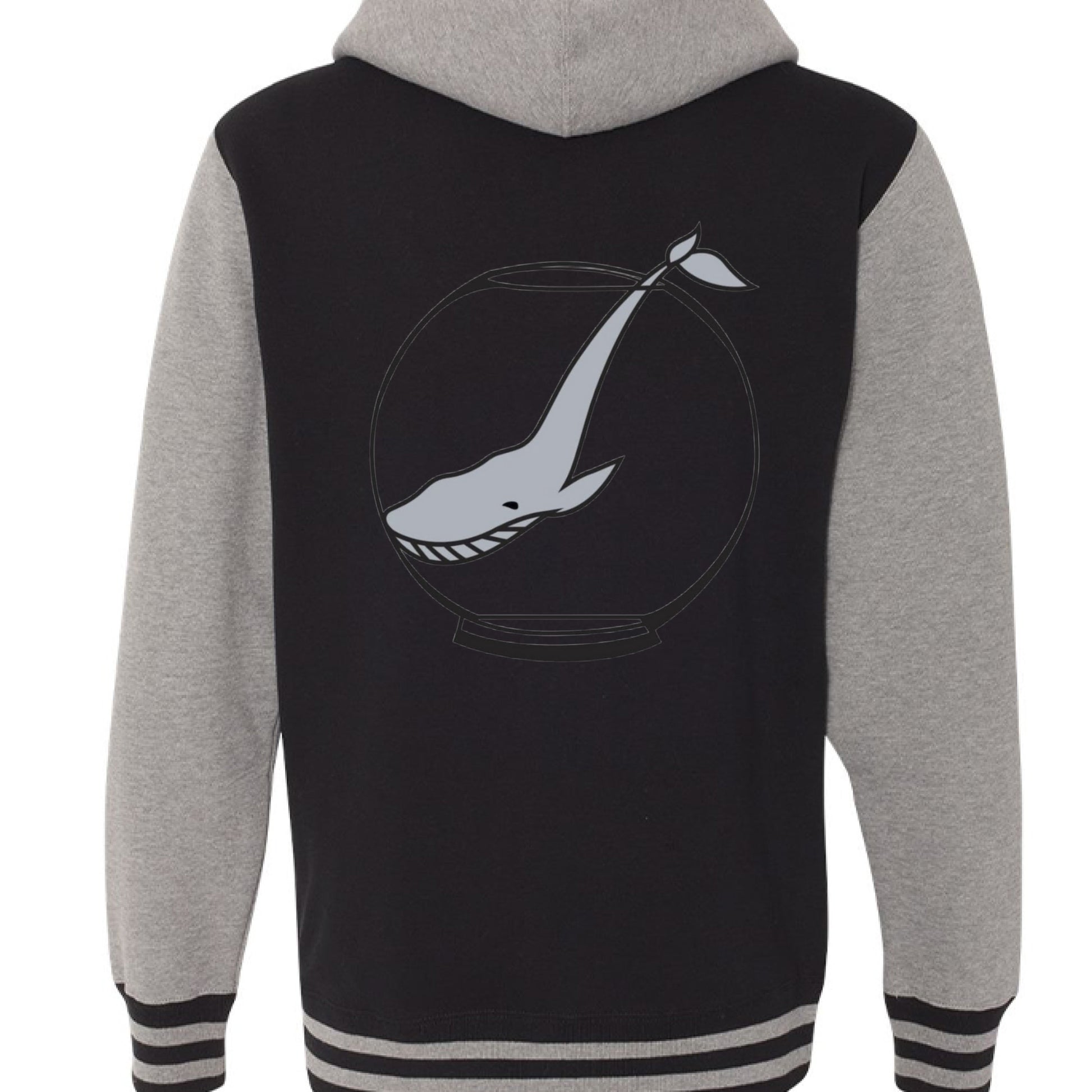 Black/ Gunmetal Heather - BACK