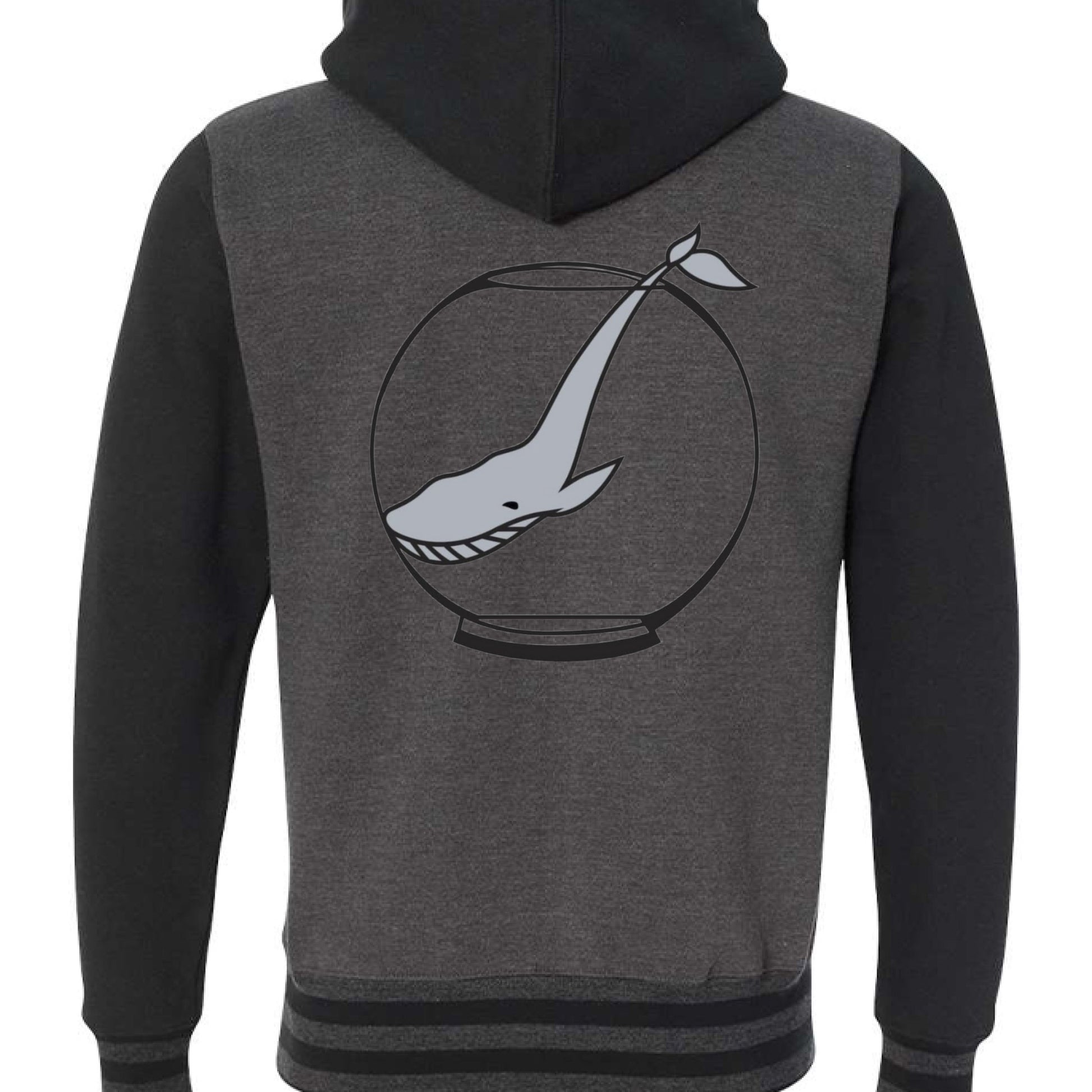 Charcoal Heather/ Black - BACK