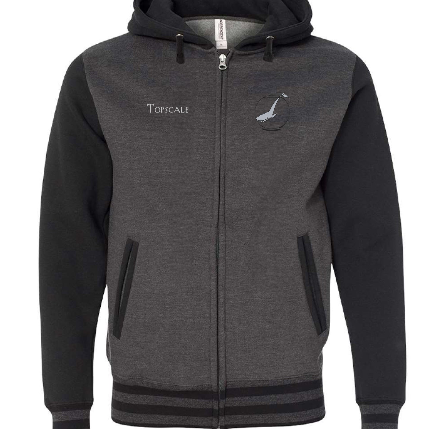 Charcoal Heather/ Black - FRONT
