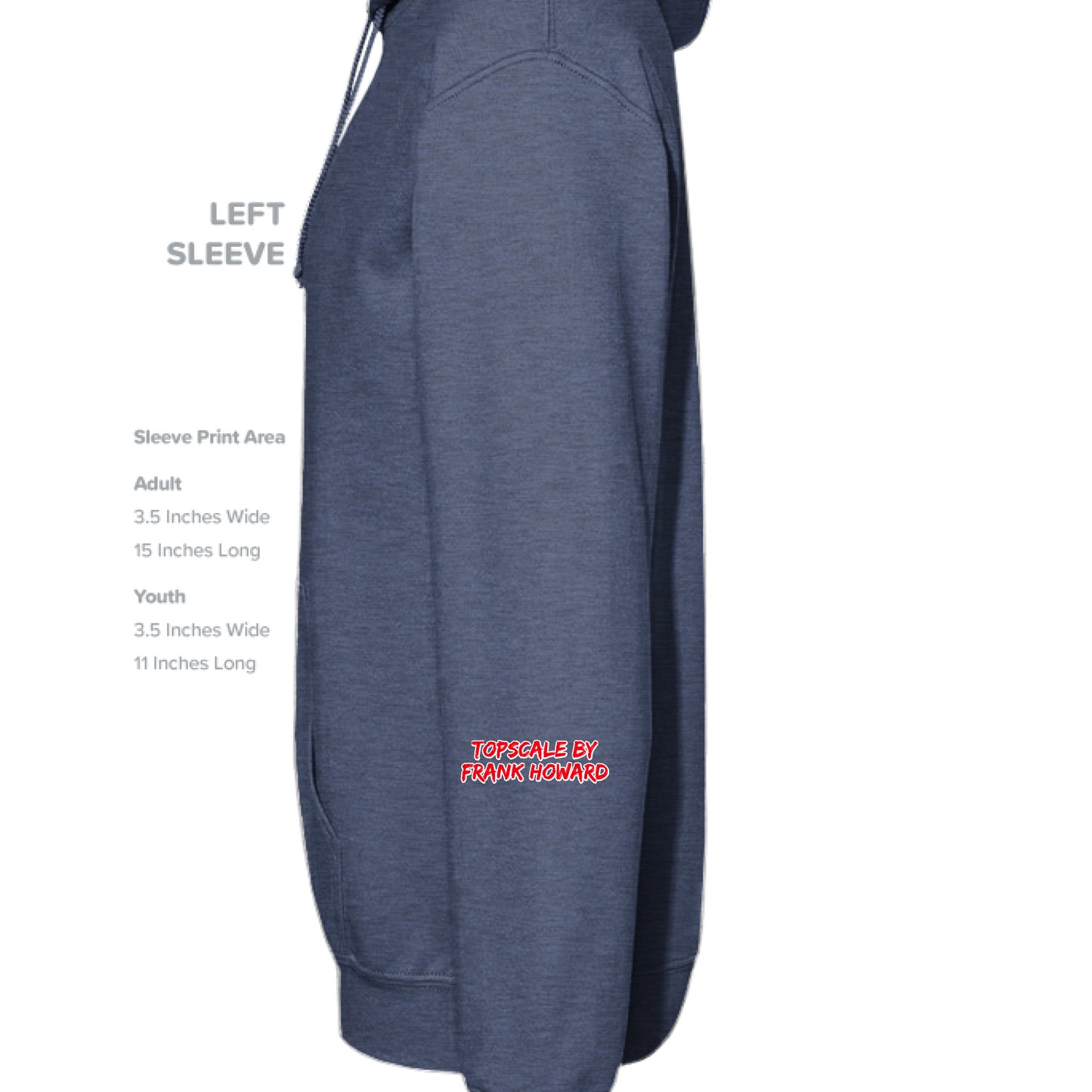 Heather Sport Dark Navy - SLEEVE_LEFT