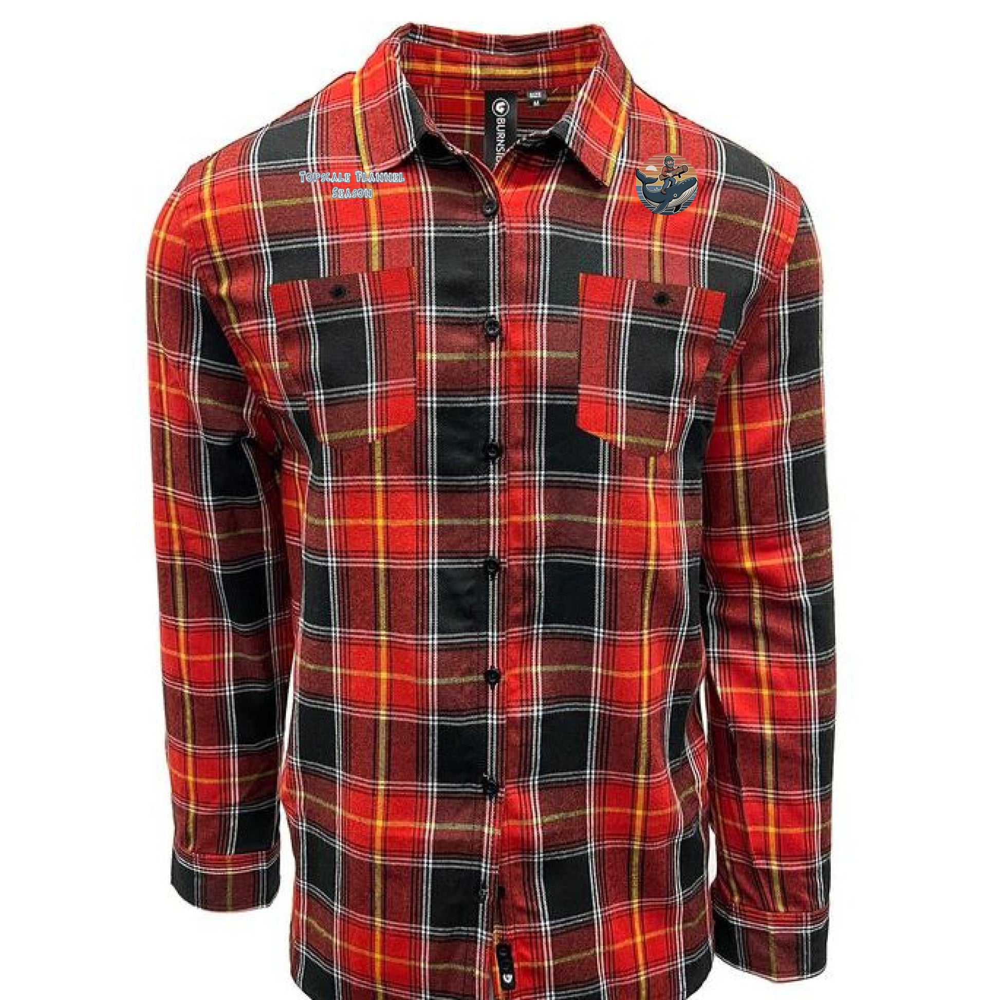 FIRE RED/ BLACK - FRONT