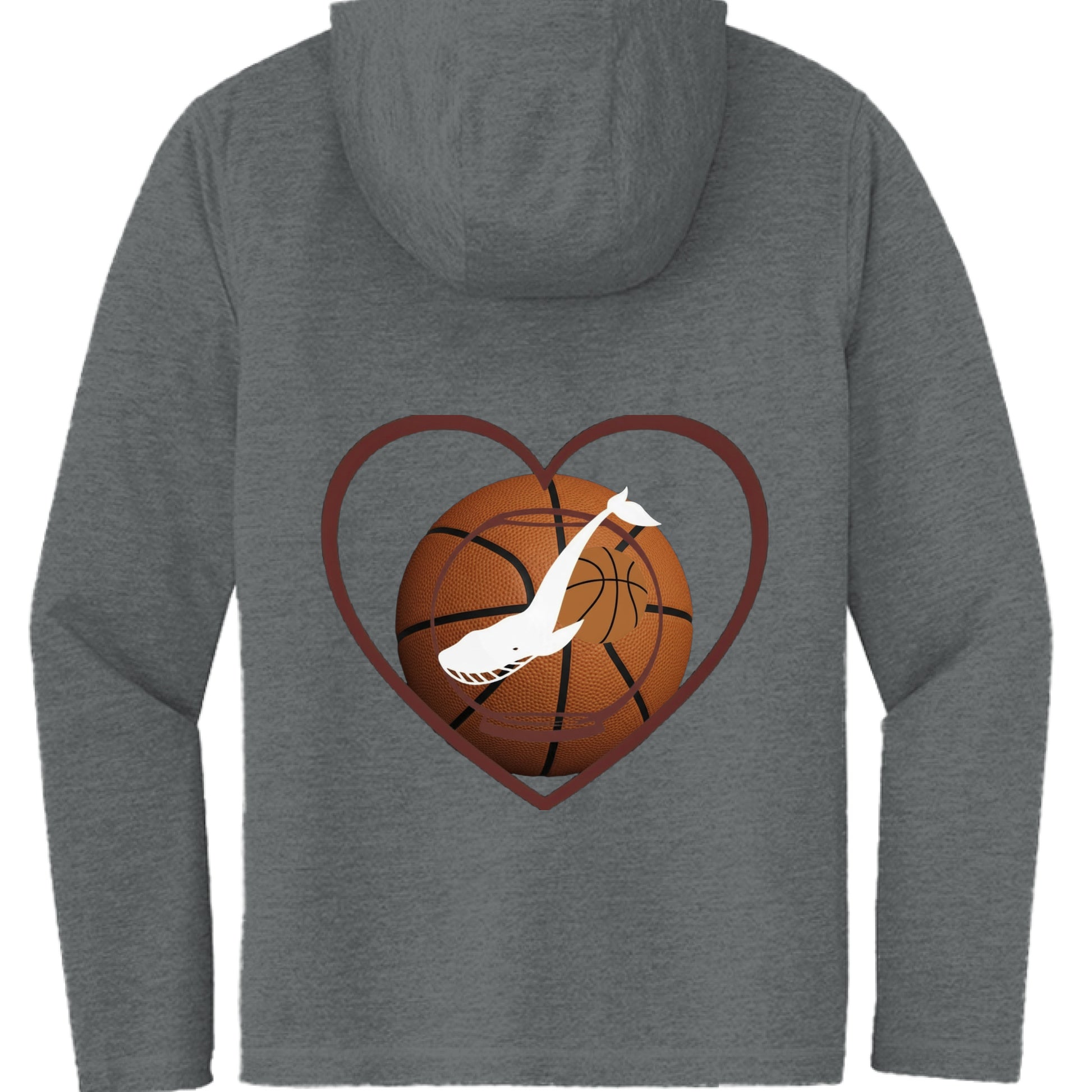 Dark Grey Hthr - BACK