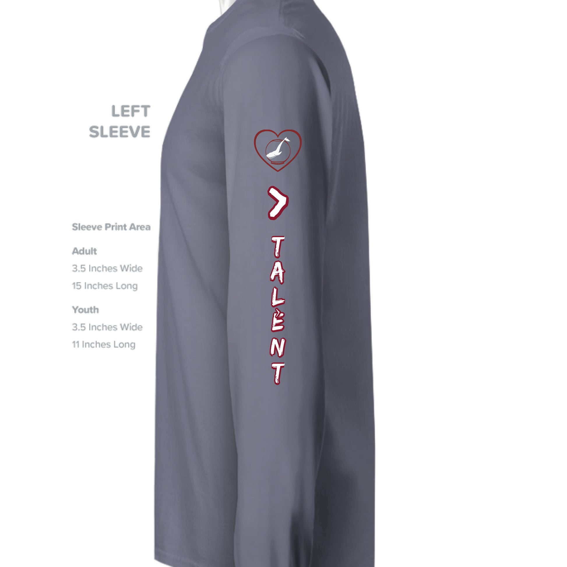 True Navy Hthr - SLEEVE_LEFT