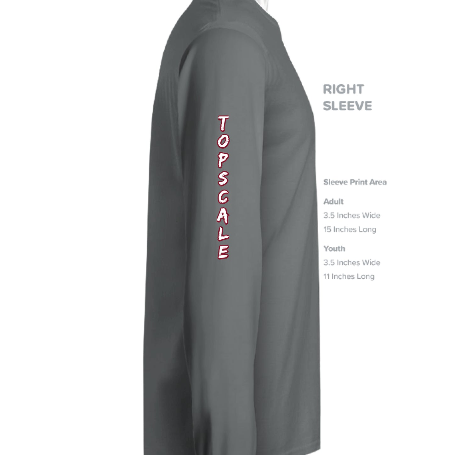 Dark Grey Hthr - SLEEVE_RIGHT