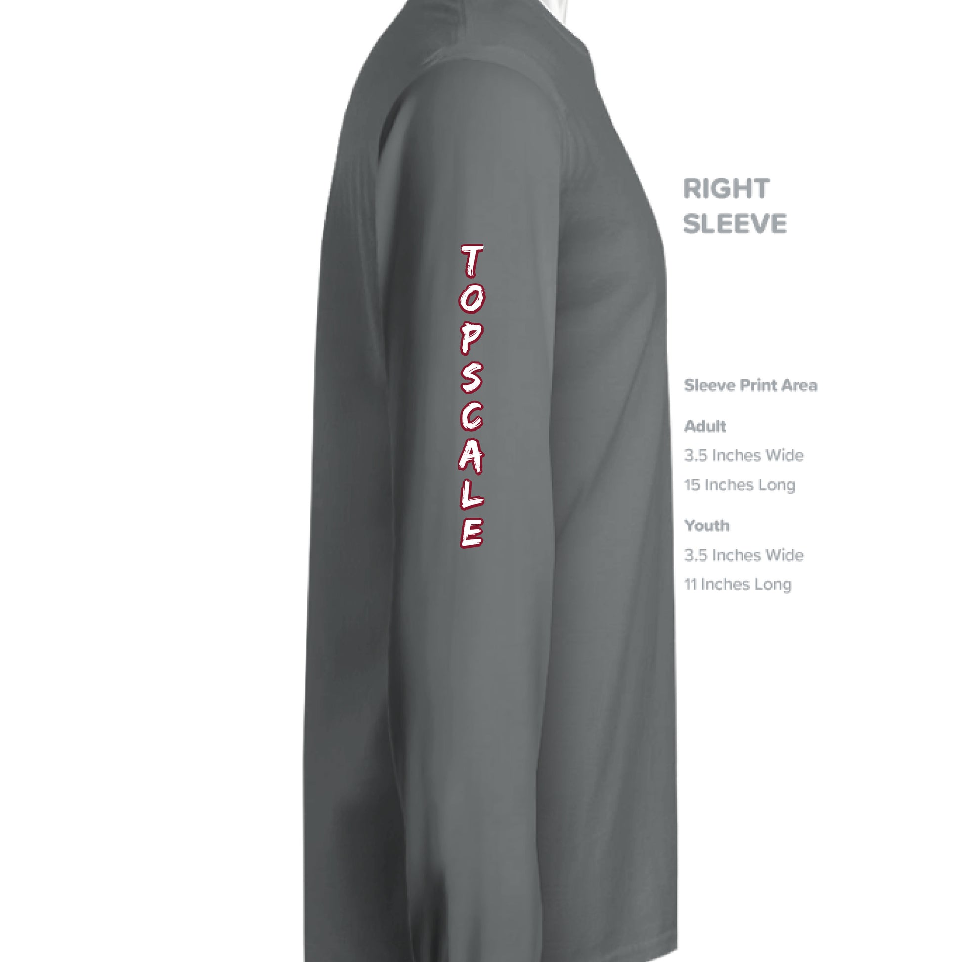 Dark Grey Hthr - SLEEVE_RIGHT