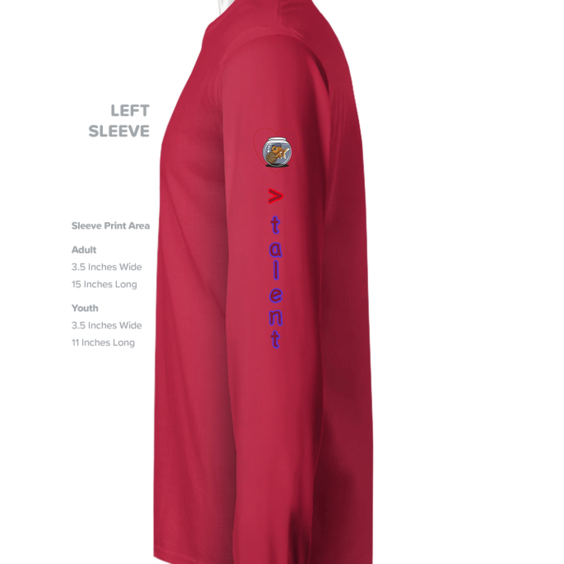 SPORT RED - SLEEVE_LEFT