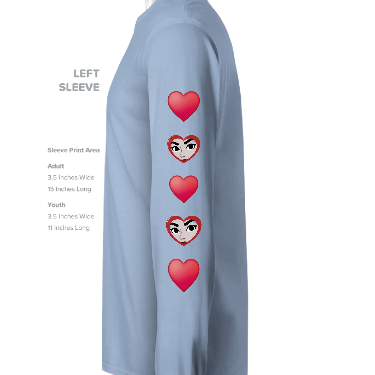 CAROLINA BLUE - SLEEVE_LEFT