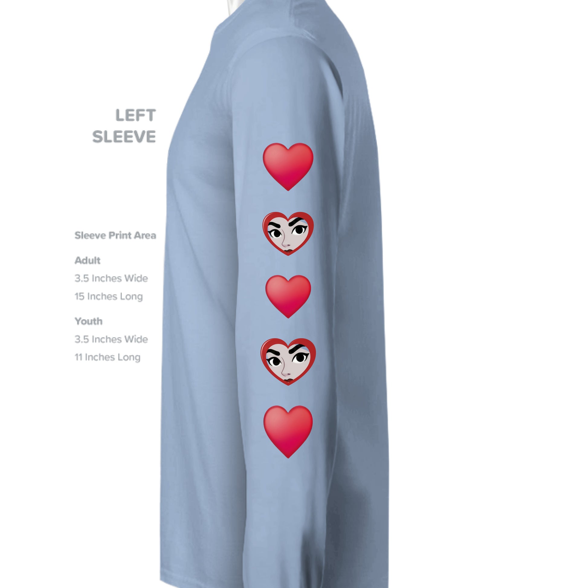 CAROLINA BLUE - SLEEVE_LEFT