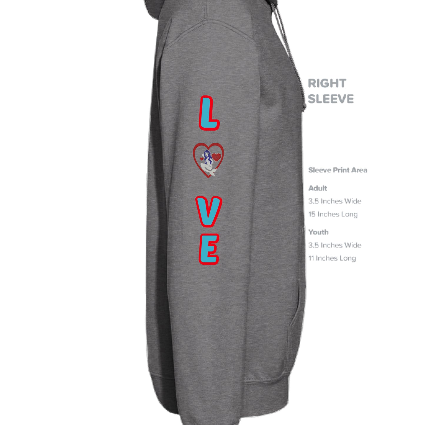 Heathered Charcoal - SLEEVE_RIGHT
