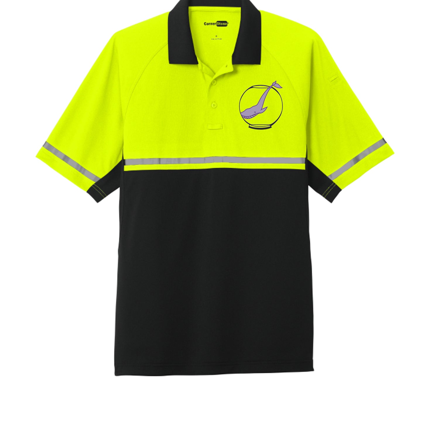 Safety Ylw/Blk - CS423 - FRONT