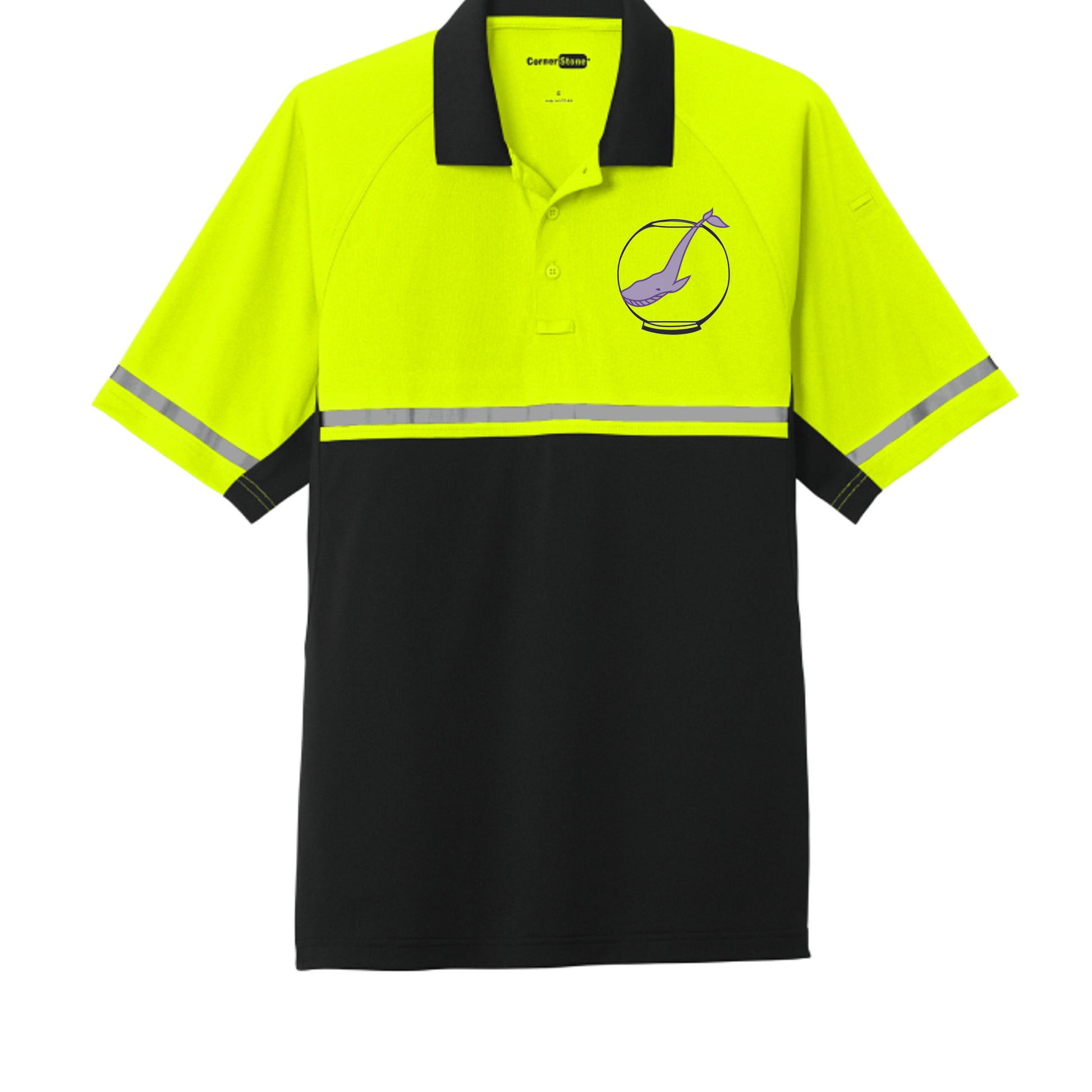 Safety Ylw/Blk - CS423 - FRONT