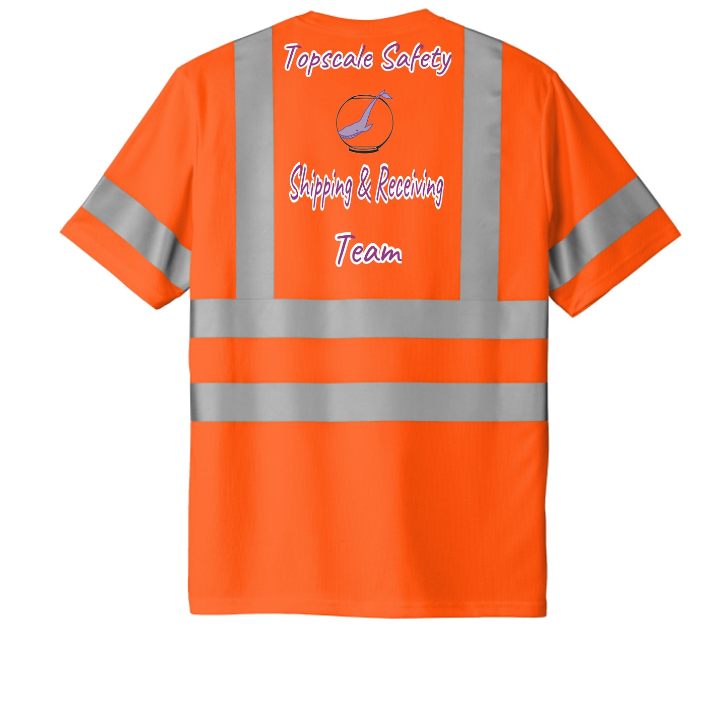 Safety Orange - CS200 - BACK