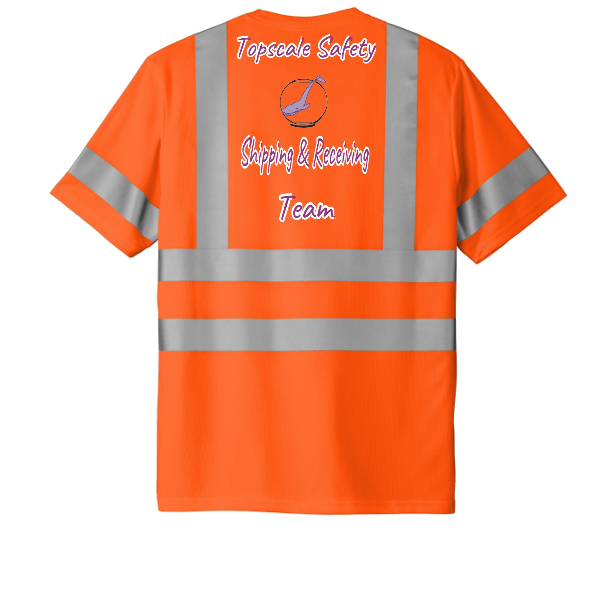 Safety Orange - CS200 - BACK