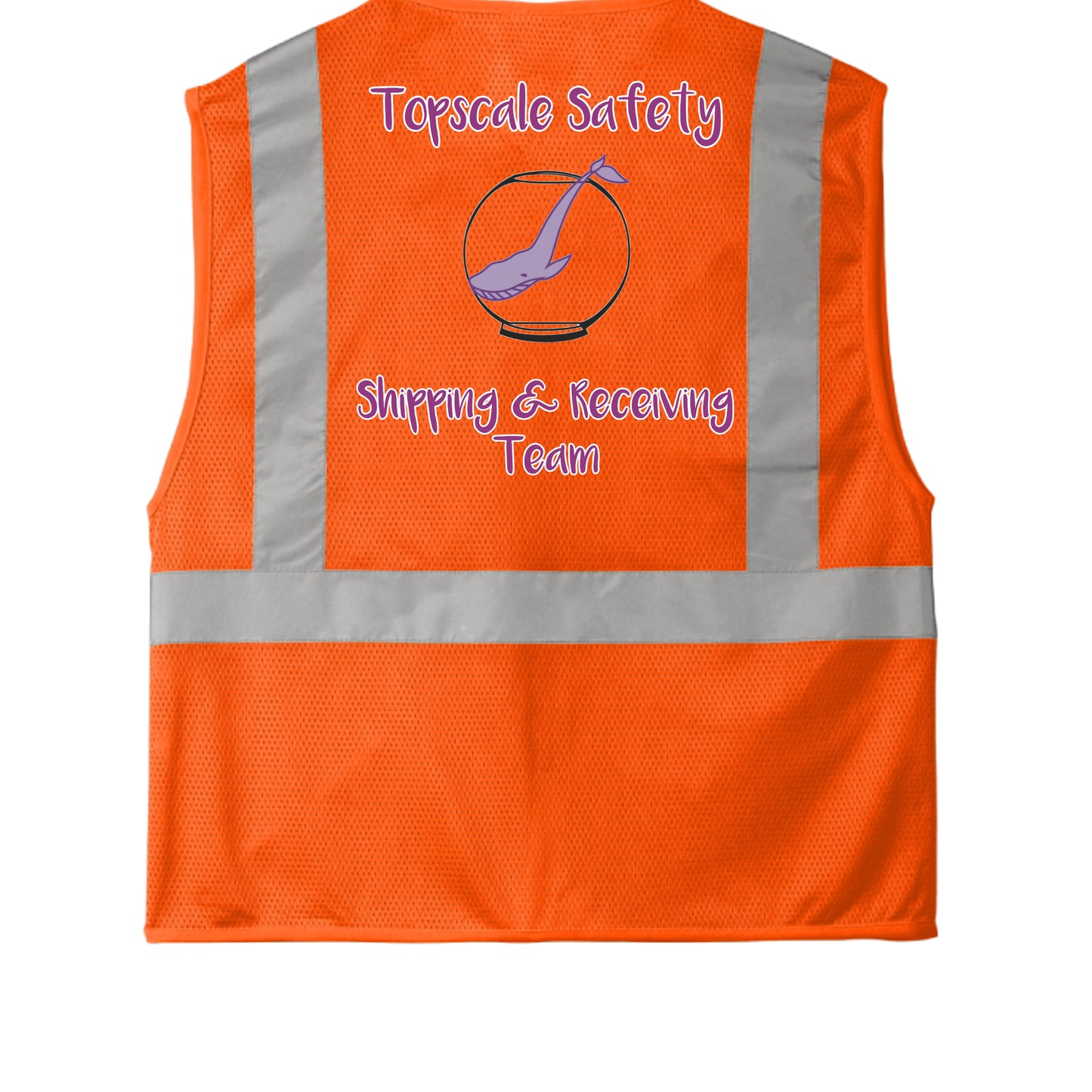 Safety Orange - CSV101 - BACK